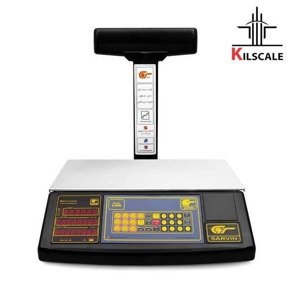 ترازوی صنعتی سروین مدل S-200SA ظرفیت 50 کیلویی