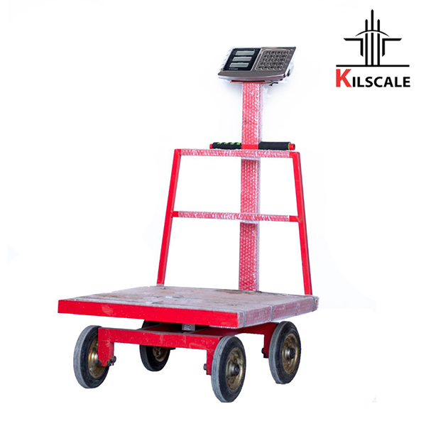 باسکول توزین چرخدار 500 کیلویی ابعاد 60*60