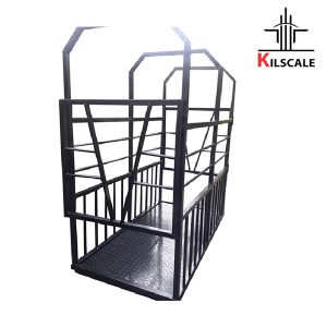 باسکول دامکش صنعتی با ابعاد کفه 2 در 1 متر و ساخته‌شده از پروفیل سنگین 40*80