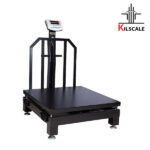باسکول محک بدون چرخ 120×120 نمایشگر ثابت 2 تن