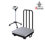 باسکول محک سینی استیل 70×70 نمایشگر متحرک 300 کیلویی