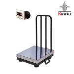 باسکول محک سینی استیل 70×70 نمایشگر دیواری 300 کیلویی