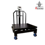 باسکول محک چرخدار پاترولی 120×120 نمایشگر ثابت 1 تن