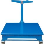 باسکول مکانیکی 1 تنی حداد ماهر سنگ سر خود (چرخدار با کفه 90*100 سانتیمتر)