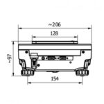 ترازوی رادواگ مدل WLC 0.6/A1/C/2 ظرفیت 600 گرم دقت 0.01 گرم - تصویر 2