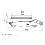 ترازوی رادواگ مدل PS 2100.R2.M ظرفیت 2100 گرم دقت 0.01 گرم - تصویر 2