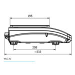 ترازوی رادواگ مدل WLC 1/A2/C/2 ظرفیت 1 کیلوگرم دقت 0.01 گرم - تصویر 2