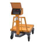 باسکول 700 کیلویی اعتماد مدل 501WD چرخ‌دار