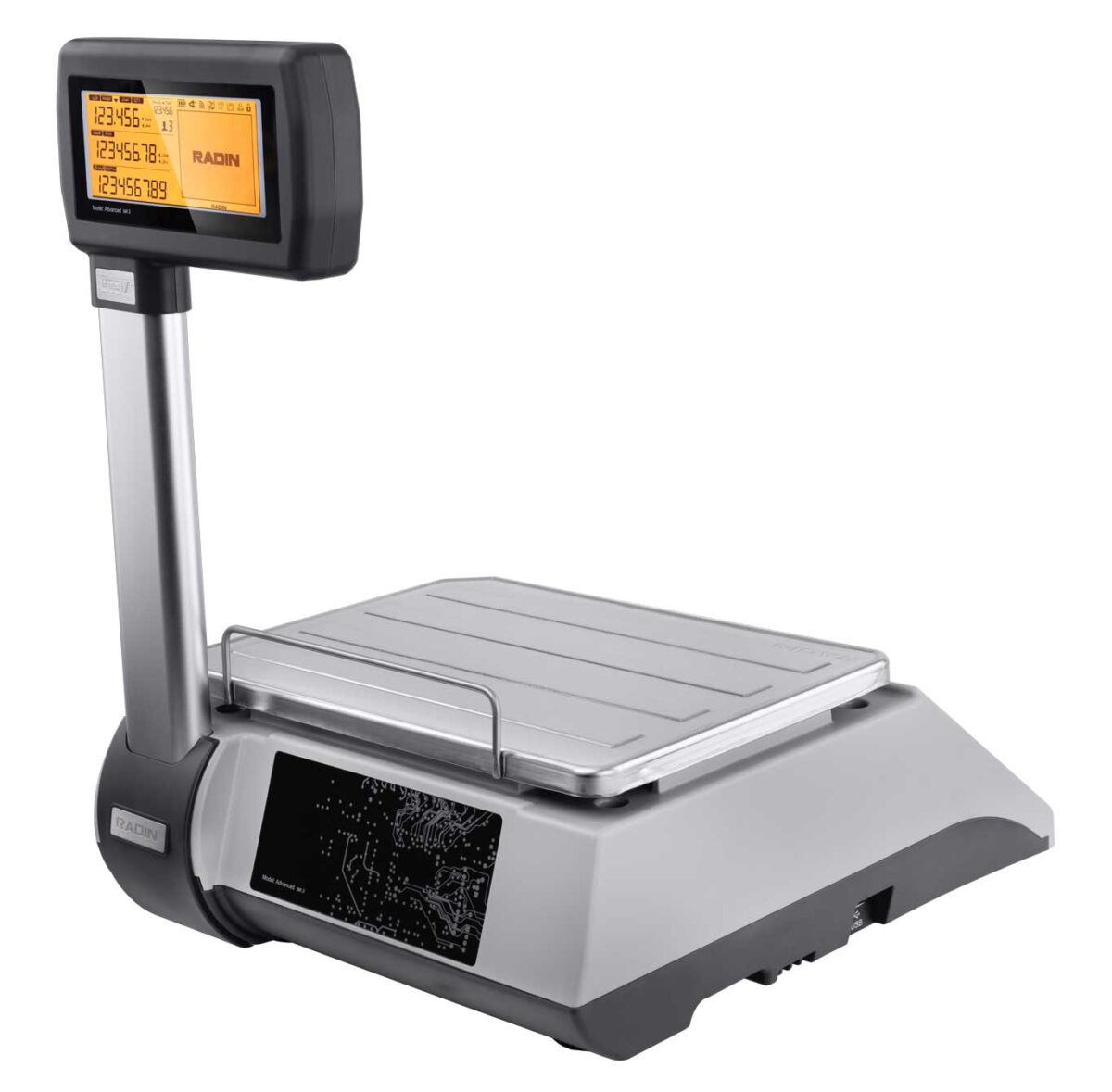 ترازوی رادین لیبل پرینتر مدل MKII RFID (۴۰ کیلویی علمک دار) - تصویر 4