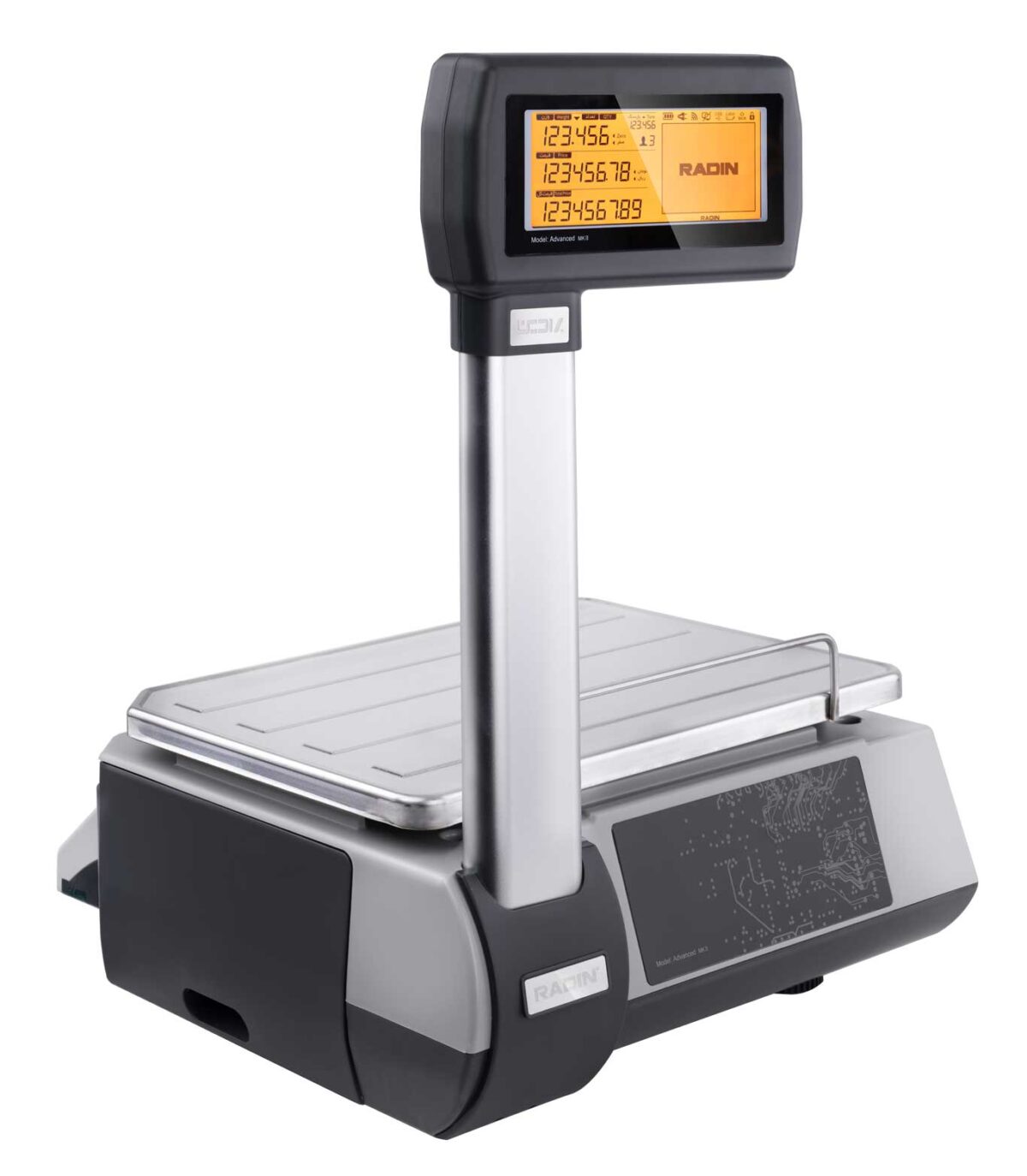 ترازوی رادین لیبل پرینتر مدل MKII RFID (۴۰ کیلویی علمک دار) - تصویر 5