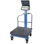 باسکول الکترونیکی 600 کیلوگرمی حداد ماهر چرخ دار 80×80 سانتیمتر