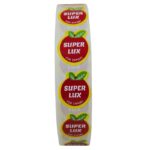 لیبل میوه سوپرلوکس 20×20 تک ردیفه 2300 عددی - تصویر 2