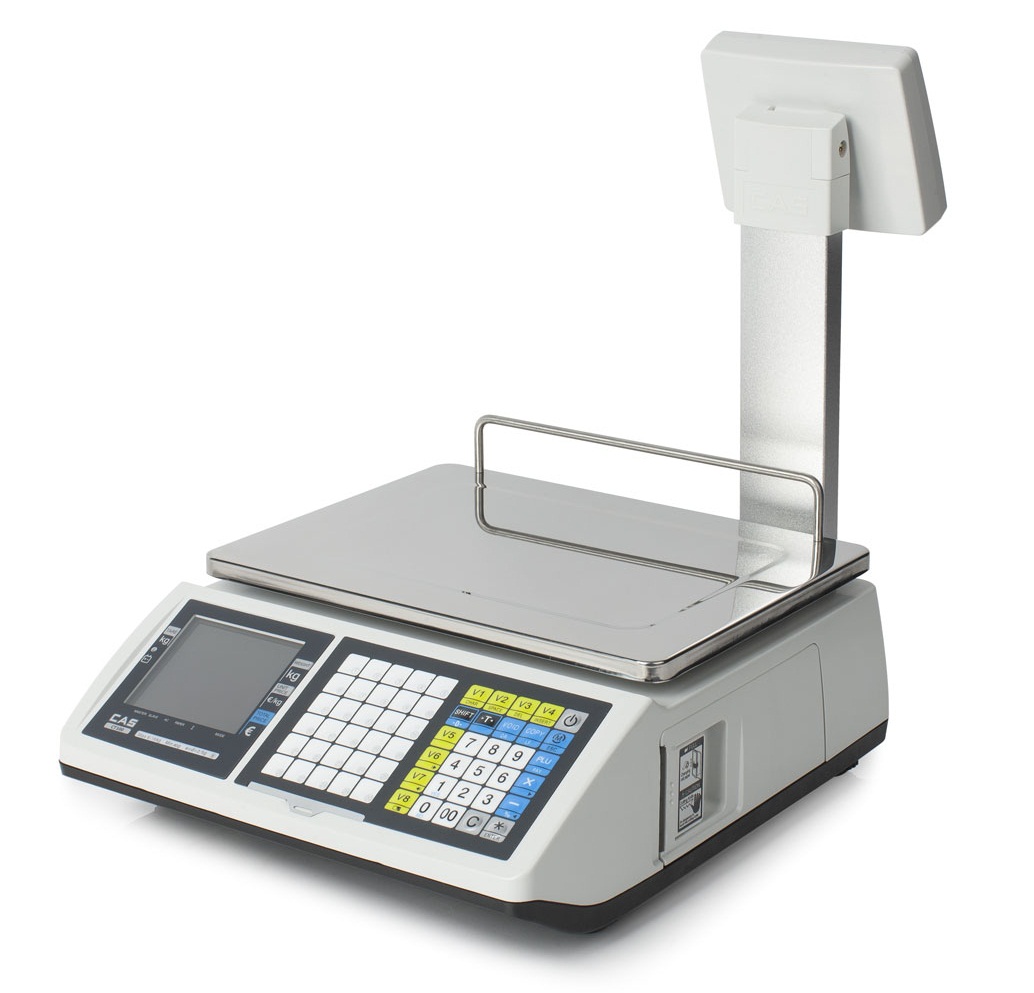 ترازوی دیجیتال پرینتر دار CAS مدل CT 100