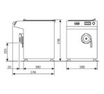 چرخ گوشت نیمه صنعتی مینروا مدل C/E R22 - تصویر 5