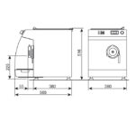 چرخ گوشت رومیزی مینروا مدل C/E W22 - تصویر 2