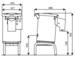 پوست گیر سیب زمینی مینروا مدل C/E PP10T - تصویر 4