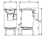 پوست گیر دوکاره مینروا مدل C/E PP20T - تصویر 4
