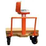 باسکول چرخدار میدانی کارا توزین 1500 کیلویی مدل L4D - تصویر 7