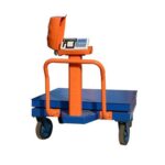 باسکول 1500 کیلویی اعتماد مدل 1001WP چرخ‌دار - تصویر 4