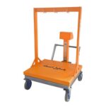 باسکول چرخ دار 1500 کیلویی کارا توزین مدل ED1500L - تصویر 7