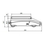 ترازوی رادواگ مدل PS 6100.X2.M ظرفیت 6100 گرم دقت 0.01 گرم - تصویر 2