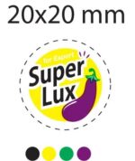 لیبل میوه سوپرلوکس 20×20 تک ردیفه 2300 عددی - تصویر 5