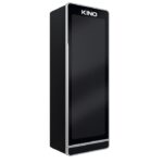یخچال ۶۰ سانتی تک درب کینو مدل KR615 1D EDGE (بدنه مشکی) - تصویر 2